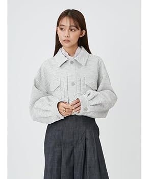 Amazon | [フレイ アイディー] ツィードステンカラージャケット